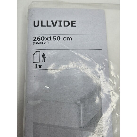 IKEA Ullvide Twin XL / Double Top Sheet White New In Package, 102 x 59" - Picture 2 of 4